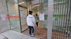 Un cartel informaba este domingo en el PAC de A Parda, en Pontevedra, de que no hab�a m�dico 