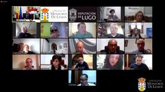 Captura de pantalla del pleno en el que se aprob� la incorporaci�n del remanente al presupuesto