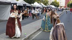 Animaci�n en las calles durante la ma�ana de ayer