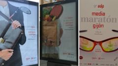 La carteler�a de la campa�a �En Gij�n el deporte siempre contigo�