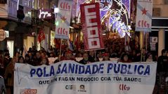 La huelga sanitaria en Ferrol
