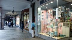 Imagen de archivo de la zona comercial de O Porri�o