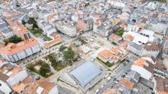 La reforma de la Praza do Concello de Carballo sale de nuevo a licitaci&oacute;n.