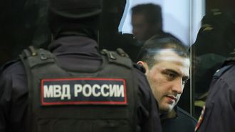 Uno de los acusados del atentado, durante la vista