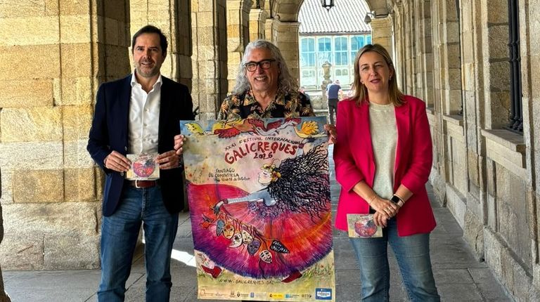 Jacobo Sutil, Jorge Rey y Miriam Louzao presentaron el festival