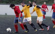 Los jugadores del Chantada B fueron campeones y los del Broll�n acabaron en la zona noble