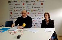 El presidente del Teucro, Carlos Garc�a-Al�n, durante la rueda de prensa que ofreci� ayer.