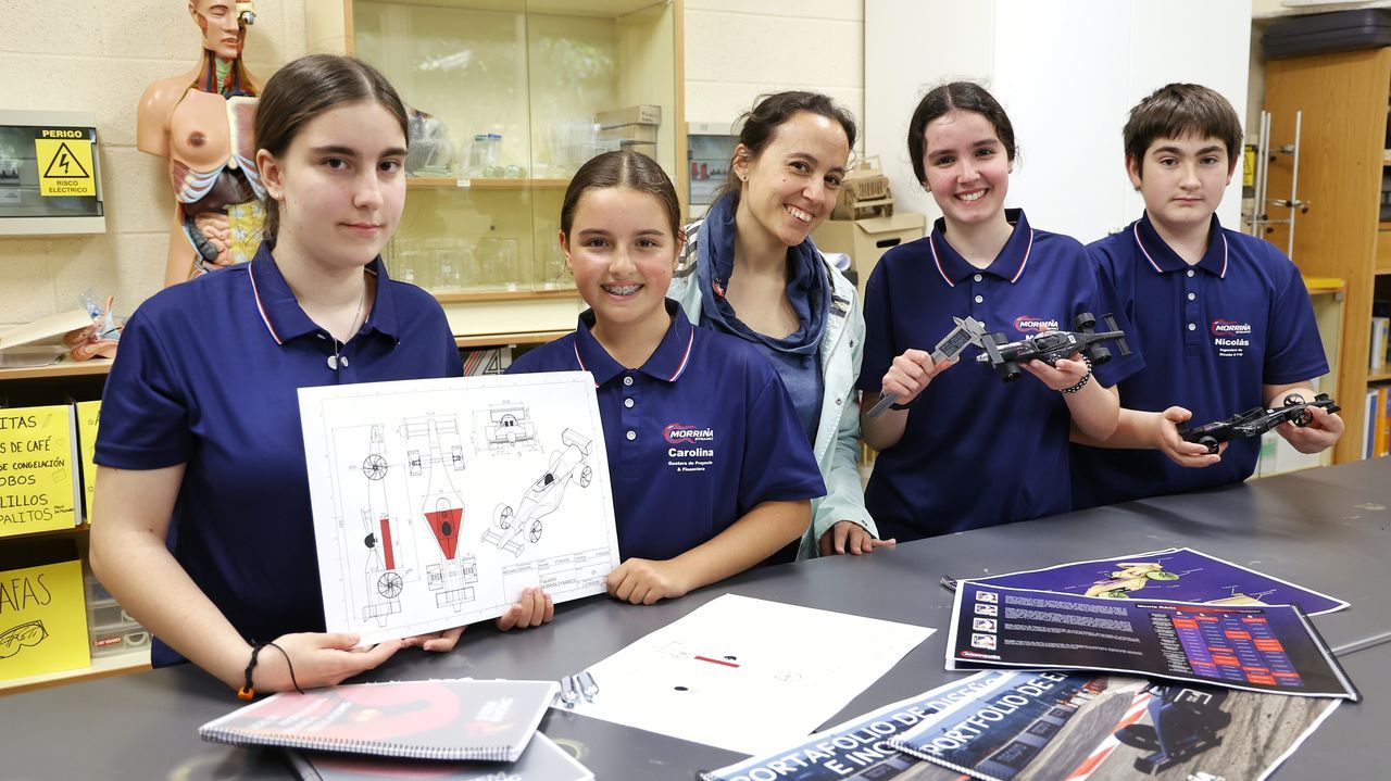 Un equipo de primera para un reto de ingeniería de alto nivel, en el CPI de San Sadurniño
