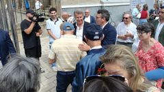 Visita de Alberto N��ez Feijoo a la exposici�n fotogr�fica sobre Leopoldo Calvo-Sotelo en Ribadeo