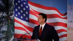 Ron DeSantis, gobernador de Florida.