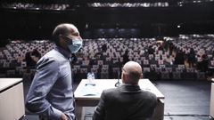 Gonzalo P�rez J�come, en el Auditorio durante un pleno