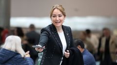 La presidenta del Celta, Mari�n Mouri�o.