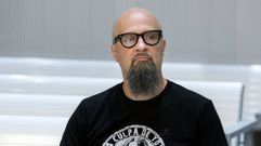 El cantante de Def con Dos, C�sar Augusto Monta�a, durante el juicio celebrado el pasado martes