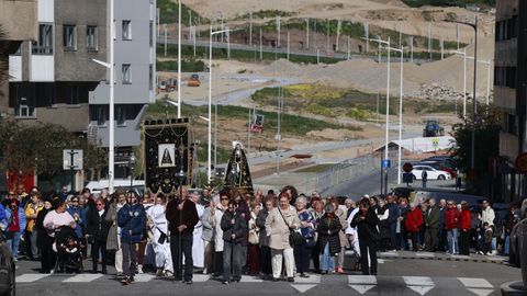 Viacrucis procesional de la parroquia de San Francisco Javier de A Coru�a