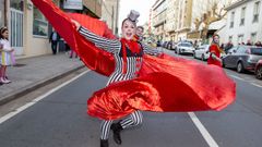 Imagen de una edici�n anterior del entroido de Ordes