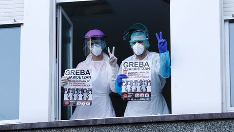 Los sanitarios vascos piden mejoras en el sistema