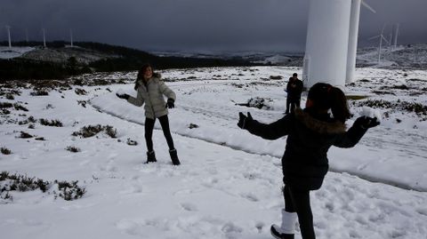 Nieve en O Caxado