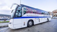 Imagen de archivo de un autob�s de donaci�n de sangre