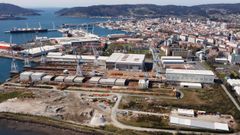 Navantia -en foto de archivo- prev� ubicar las nuevas infraestructuras en las proximidades de las gradas