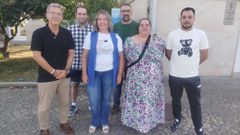 Integrantes del BNG de A Limia criticaron la gesti�n del Concello de Trasmiras.