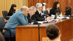 Imagen del acusado del crimen de Coia en el juicio