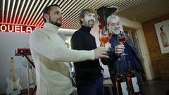 Budi�o (no centro) publica o disco �Fulgor�, que tam�n d� nome a un vi�o