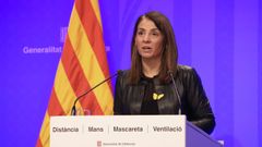 La exportavoz del Gobierno catal�n, Meritxell Bud�, fue una de las espiadas