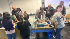 El Banco de Reciclaje Electrnico se encuentra ubicado en el Edificio de Apoio ao Estudo