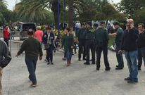 El mercadillo de Cangas fue el primero en registrar incidentes que obligaron a su vigilancia. 