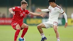 El canterano del Celta Andr�s Anta��n, en el partido entre Espa�a y Dinamarca del Europeo sub-19 este mi�rcoles.