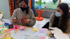 Un momento de los talleres organizados en B�veda con motivo del d�a del libro