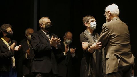  Ingreso de Ana Boulln como membro da Real Academia Galega 