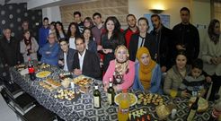 Los asistentes al curso realizaron  una fiesta en los locales de la entidad a modo de despedida. 
