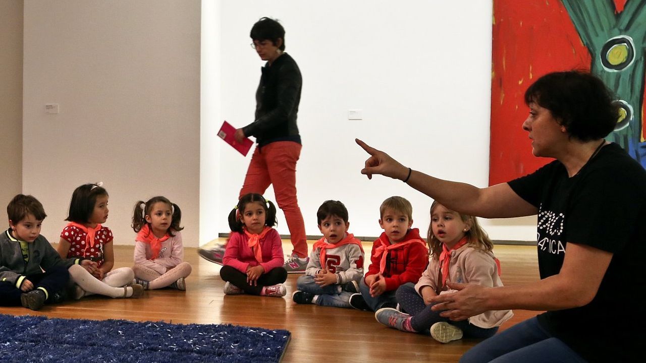 Juegos en el museo Marco