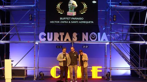 Imagen de la gala final de la Mostra de Curtas de Noia del 2025