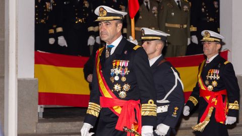 El almirante jefe de personal de la Armada, Alfonso Delgado Moreno.