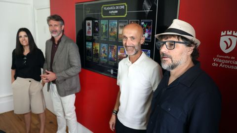 Imagen de la presentaci�n del evento, ayer en el Concello de Vilagarc�a