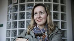 F�tima Insua, portavoz de Alternativa por Abegondo.