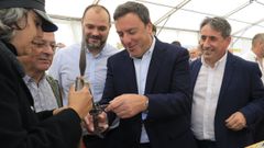 Valent�n Gonz�lez Formoso particip� este domingo en el evento Primavera no Cami�o Ingl�s en Oroso