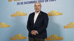 El actor Antonio Resines, durante la presentacin  en Madrid de la comedia Un lo de millones