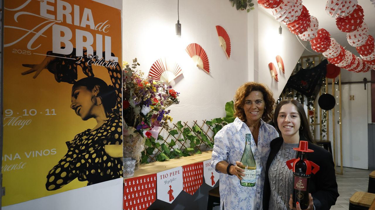 Ourense repite con la Feria de Abril en los vinos: rebujito y tortillitas de camarones durante todo el fin de semana