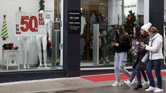 Las rebajas se adelantan a los Reyes Magos en Barbanza