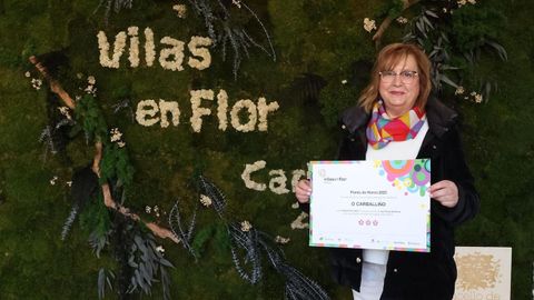 La concejala de Bienestar Comunitario recogi el reconocimiento