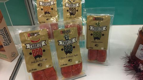 La gama de chorizos para barbacoa de la empresa asturiana El H�rreo Healthy Food.La gama de chorizos para barbacoa de la empresa asturiana El H�rreo Healthy Food