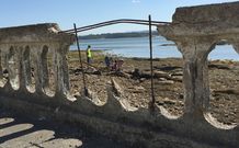 La estructura met�lica asoma en algunos rincones. 