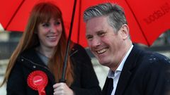 El l�der laborista Keir Starmer hizo este mi�rcoles campa�a en  Birmingham
