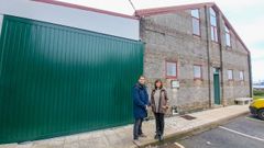 Eloy Sobrido y Ana Romero presentaron las obras acometidas en el edificio de usos n�uticos