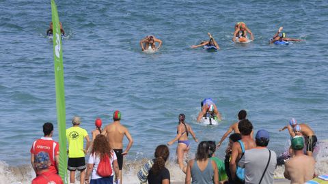 El Orz&aacute;n acogi&oacute; los Campeonato Galegos de Salvamento e Socorrismo.