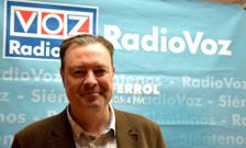 Miguel Ferreiro, onte en Radio Voz Berganti�os. 