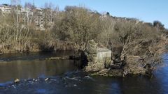 La pesqueira do Lulo, a la altura del barrio de Magoi